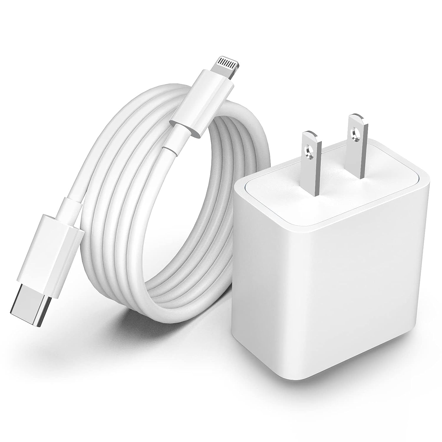 iPhone 13 Pro Max 20W Power Adapter with USB-C to lightning Cable charger