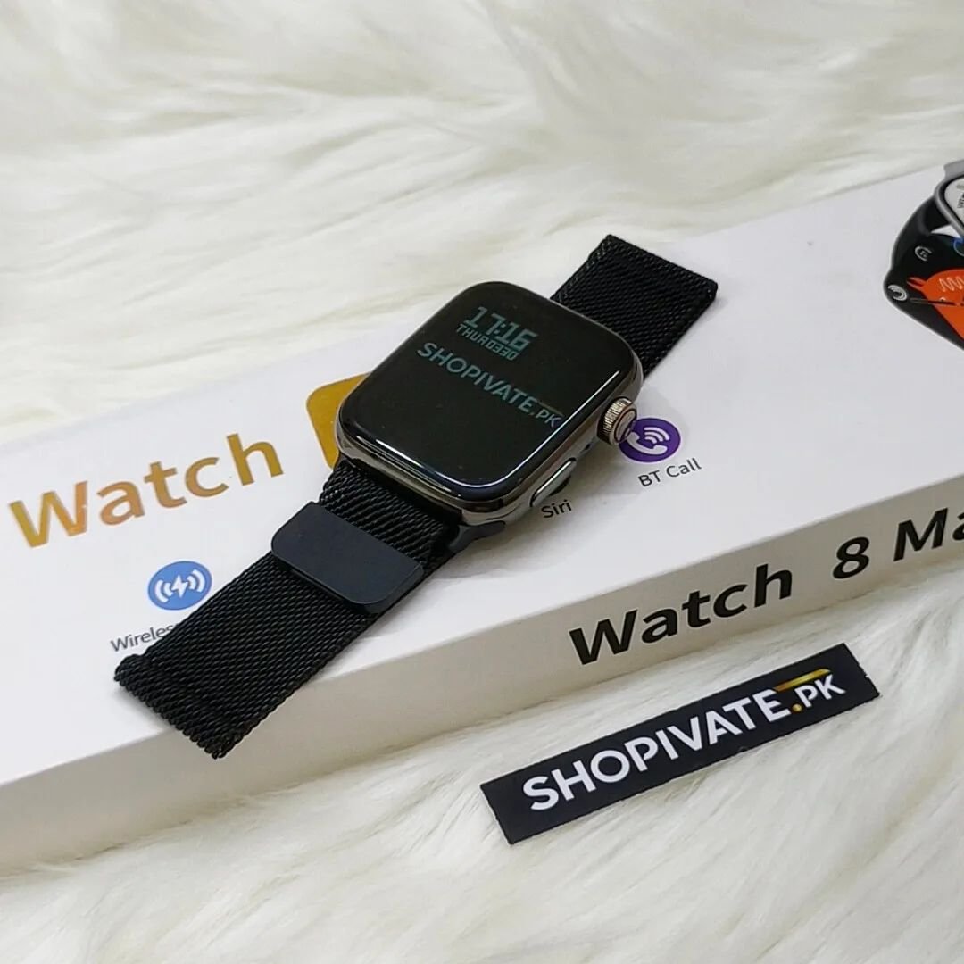 Watch 8 Max Stainless Steel Smartwatch