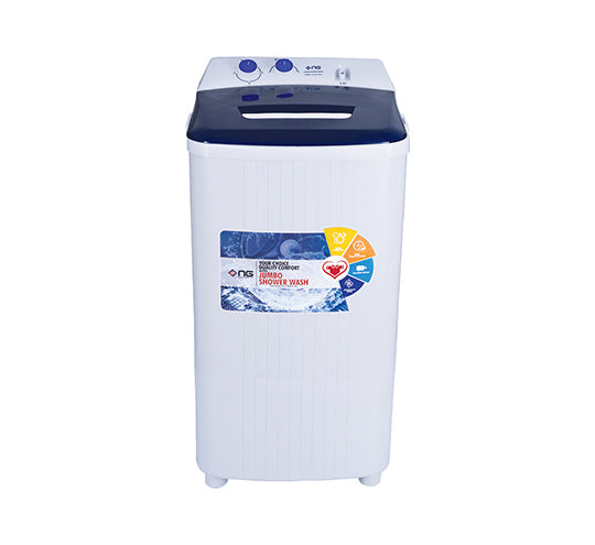 Nasgas Washing Machine NWM-110 SD Pro Strong Pulsatr 100% Rust Free Wash Basin Energy Saving