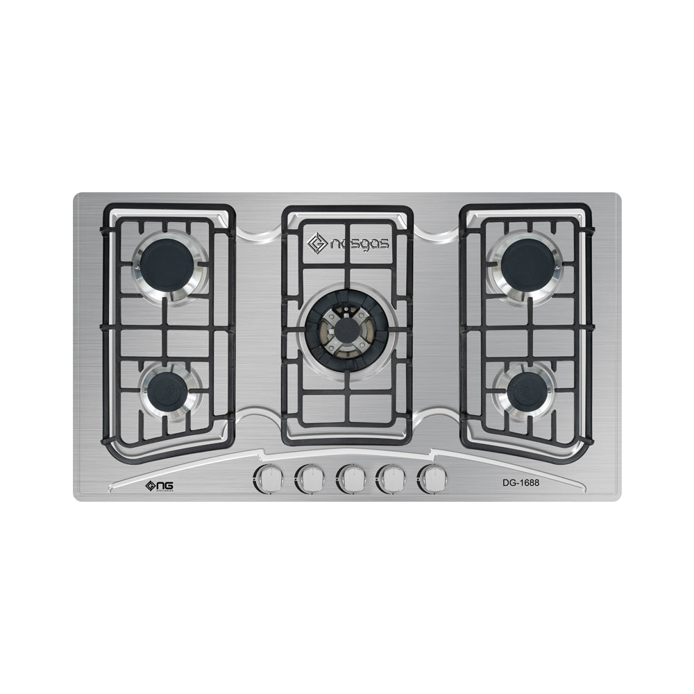 Nasgas 3 Burners Stainless Steel Built-in Hob DG-555