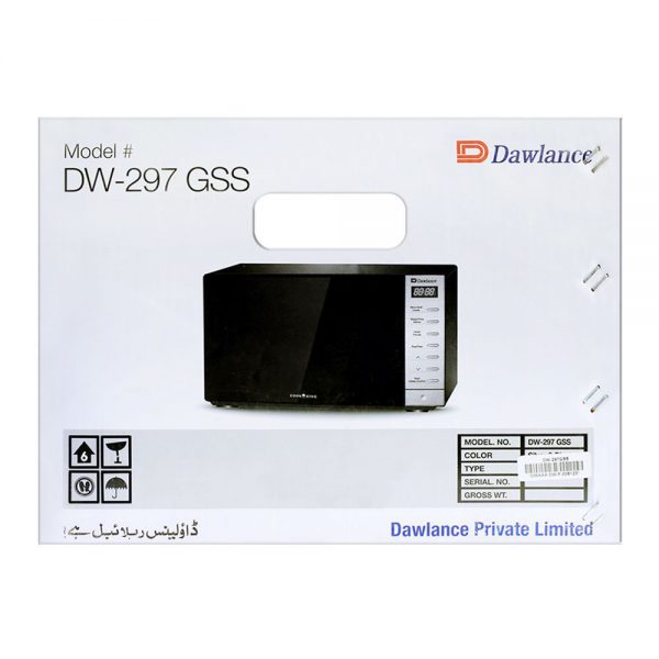 DAWLANCE DW-297 GSS -Grilling Microwave Oven