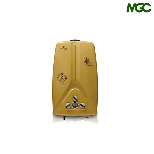 NASGAS DG-09L Gold INSTANT GAS GEYSER