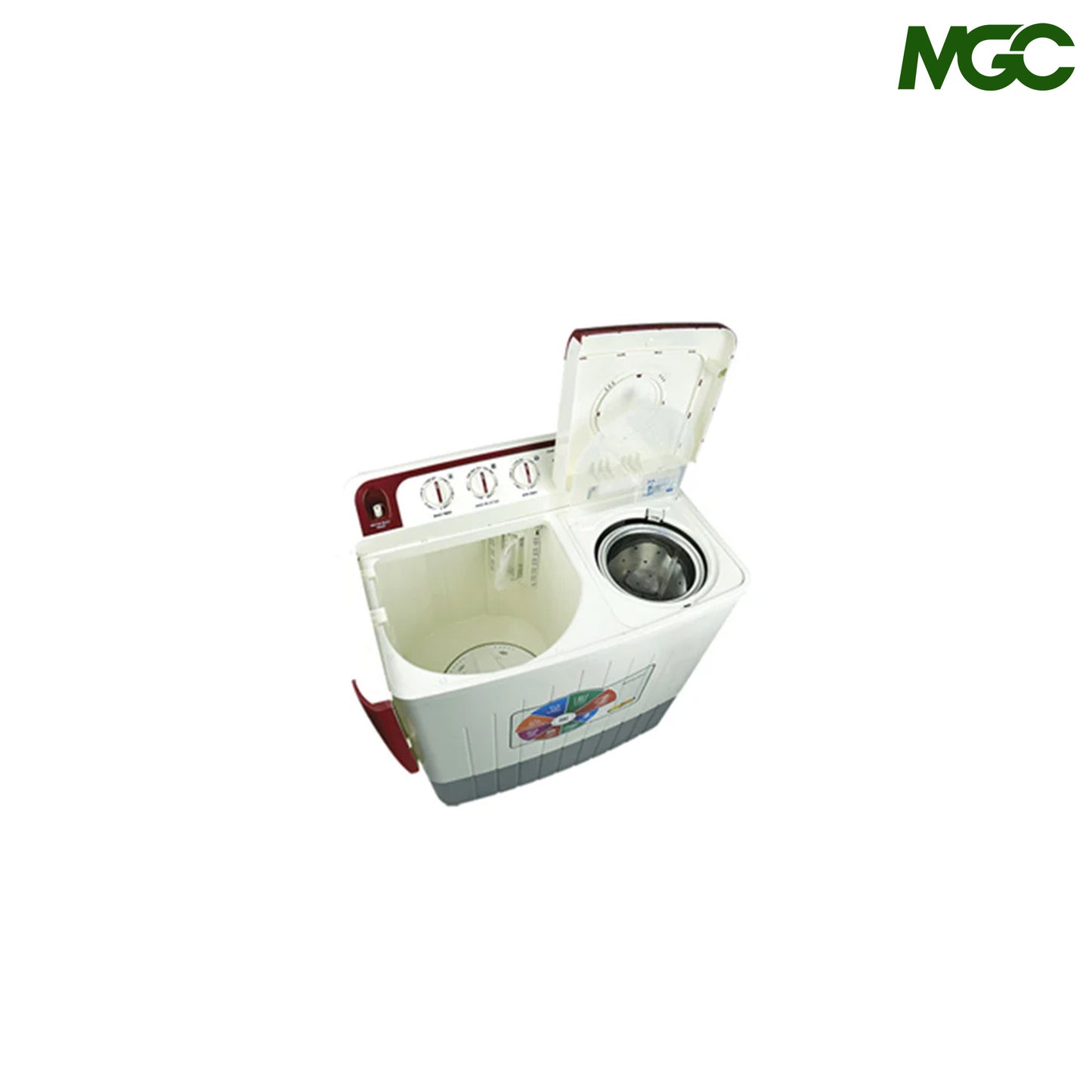 SUPER ASIA Washing Machine SA-280 Grand Wash Twin Tub Semi-Automatic