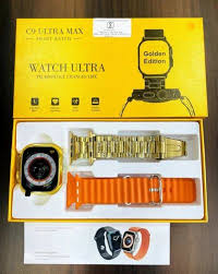 C9 Ultra Max Smart Watch Golden Edition